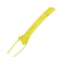 Ratio 2:1 1.5mm Dia Yellow Polyolefin Heat Shrinkable Tube 6M 19.7Ft