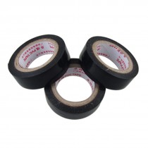 3 Pcs Black PVC Plastic Cable Insulation Electric Tape