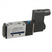 DC 24V 2 Position 5 Ways Pneumatic Solenoid Valve Tool
