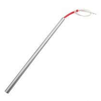 10.2" White Two Wire 10mm x 250mm Heating Element Cartridge Heater 220V 600V