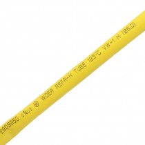 6.0mm Diameter Ratio 2:1 Heat Shrinking Shrinkable Tube Yellow 6M 20Ft