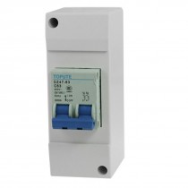 DZ47-63 Double Pole 63A Miniature Electrical Circuit Breaker