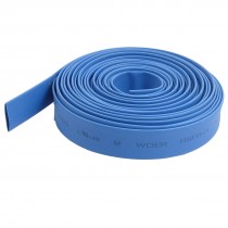 4M 13.1 Ft Long 7mm Dia. Blue Polyolefin Heat Shrinkable Tube