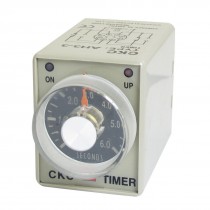 AC 380V 0-6 Seconds 6s Plastic Housing Delay Timer Time Relay 8 Pin AH3-3