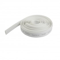 Ratio 7mm Dia White Polyolefin Heat Shrinkable Tube 6M 19.7Ft