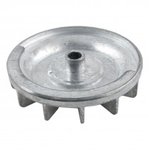 Power Tool Sander Part 12 Vanes 65mm Dia Silver Tone Metal Motor Blade