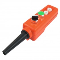 2-Position Rotary Selector Momentary Up Down Green Hoist Crane Pushbutton Switch