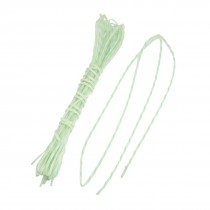 10 Pcs 1.5mm Flexible Fiberglass PVC Insulating Sleeve Pipe 38.2"