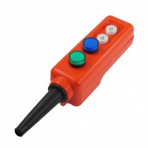 Green Blue LED Lamp Up-down Control Station Hoist Pushbutton Switch AC 380V