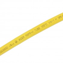 6.0mm Diameter Ratio 2:1 Heat Shrinking Shrinkable Tube Yellow 10M 32.8Ft