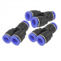 3 Pcs Y 8mm Quick Joint Air Pneumatic Push In Fittings