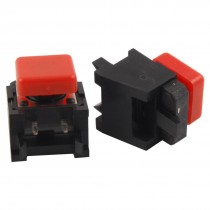 5pcs Momentary Tactile Tact Push Button Switch Right Angle 12 x 12mm x 8mm w Cap