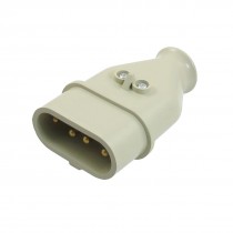 16A 220V/380V 3P+E 5 IP44 Panel Industrial Site Plug ST-164P