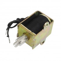 DC 24V 0.96A 10mm Stroke 0.3kg Force Push Type Solenoid Electromagnet