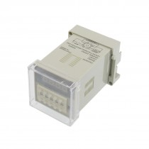 DH48J 220VAC 1-999900 Count Range 8 Terminal Digital Counter Relay