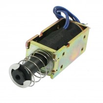 DC 12V 1.5A Open Frame Pull Type Solenoid Electromagnet