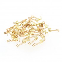 50 Pcs FC280-0.08A Gold Tone Carbon Brush Holder for FC280 Motor Eutbo