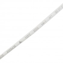 2mm Dia. White Polyolefin Heat Shrinkable Tube Shrink Tubing 4M