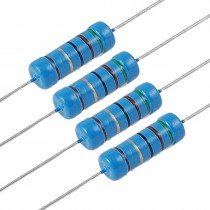 3W 51 Ohm 1% Axial Lead Metal Film Resistors 100 Pcs