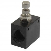 Black ASC 15 One Way Restrictive Air Flow Control Valve 20mm Thread