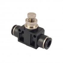 10mm Straight Push in Quick Connecting Speed Controller