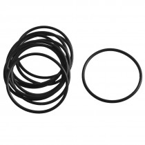 10 Pcs Black Rubber Oil Filter Sealing O Ring Gasket 35.5mm x 1.8mm