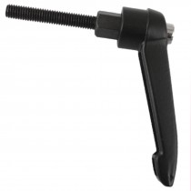 Machinery 5mm Thread Black Clamping Adjustable Handle