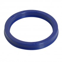 Blue PU 53mm x 63mm x 8mm Double Lip Sealing Cushion Dust Seal Ring