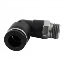 1 4PT Male Thread to 102mm Tube Right Angle Pneumatic Quick Release Coupler