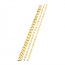 RC Helicopter Hardware 200mm x 3mm Brass Axle Round Rod Circular Bar 5Pcs