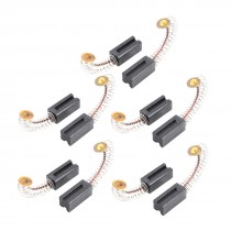 10 Pcs Electric Drill Motor Carbon Brushes 14 x 6 x 6mm