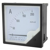 AC 0-200A Measuring Range Panel Mounting Analog Meter Amperemeter