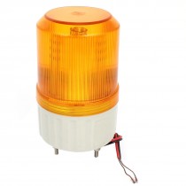 Yellow LED Flash Industrial Signal Tower Safety Stack Light DC 24V