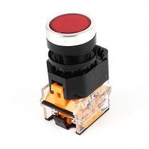 1No+1NC Locked Red Press Push Button Switch AC 660V Ui 10A Ith