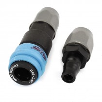 40SP 40pp Pneumatic 8mm x 12mm Hose Quick Disconnect Coupler Connector Set