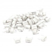 50 Pcs PCB Mounting Momentary 2-pin SPST Tact Pushbutton Switch 6x3x4.3mm