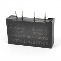 HHG1D-1/032F-38 4 Pin PCB Mount SSR Solid State Relay Black