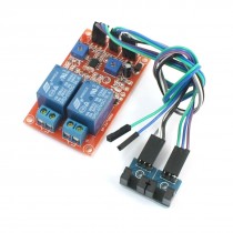DC5V Coil 2-Channel Optocoupler Relay PCB Board Module Switch for Arduino