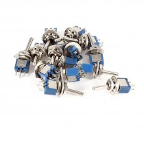 14 Pcs AC 125V 3A Amps ON/ON 2 Position SPDT Toggle Switch SMTS-102