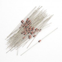 55Pcs 1N5245 15V 1/2W Glass Sealed Case Axial Leads Zener Diodes