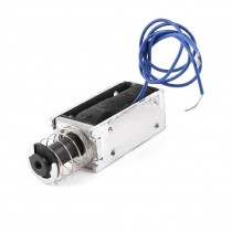 10mm/580g 52.36W Power Wired Open Frame Pull Type Solenoid Electromagnet DC 24V