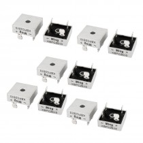 10 Pcs One Phase Half Wave Diode KBPC5010 Bridge Rectifier 1000V 50A