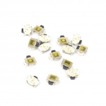 15Pcs Momentary Tact Tactile Push Button Switch 3.5mmx4.7mm 4-pin SMT