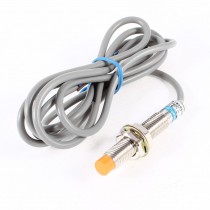 DC 12-24V PNP NO 2mm Inductive Proximity Sensor Detection Switch 4.9ft