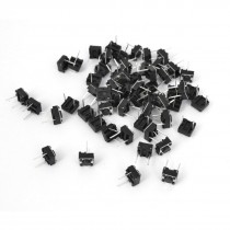 55Pcs Momentary Tact Tactile Push Button Switch 6x6x4.3mm 2-pin DIP