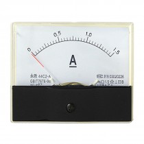 DC 0-1.5A Current Ammeter Analog Panel Meter Gauge 44C2