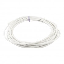 White 10 Meter 2.5mm2 500C Copper Core High Temperature Wire Cable
