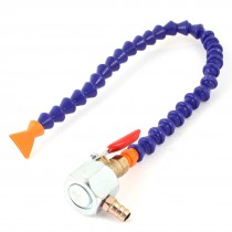 27mm Width Flat Nozzle Water Oil Plastic Flexible Magnetic Base Coolant Pipe