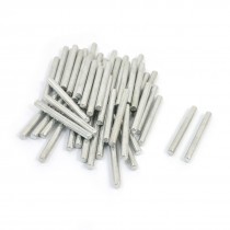 Replacement 2mm Dia 20mm Length Round Linkage Rod Bar 50Pcs for RC Car Model