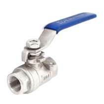 3/8PT 90 Degree Rotating Lever Handle 304 Grade Stainless Steel Ball Valve